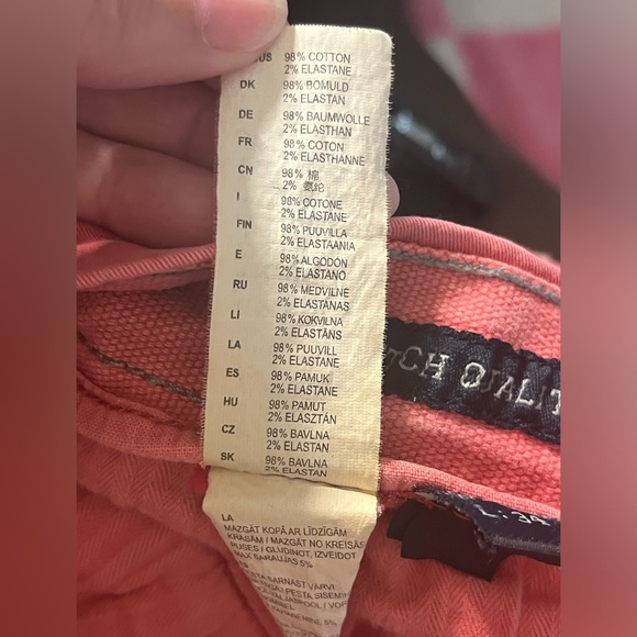 Everyday Hero Lindbergh stretchquality dark coral colored size 32-34 jeans. EUC. - Picture 14 of 15